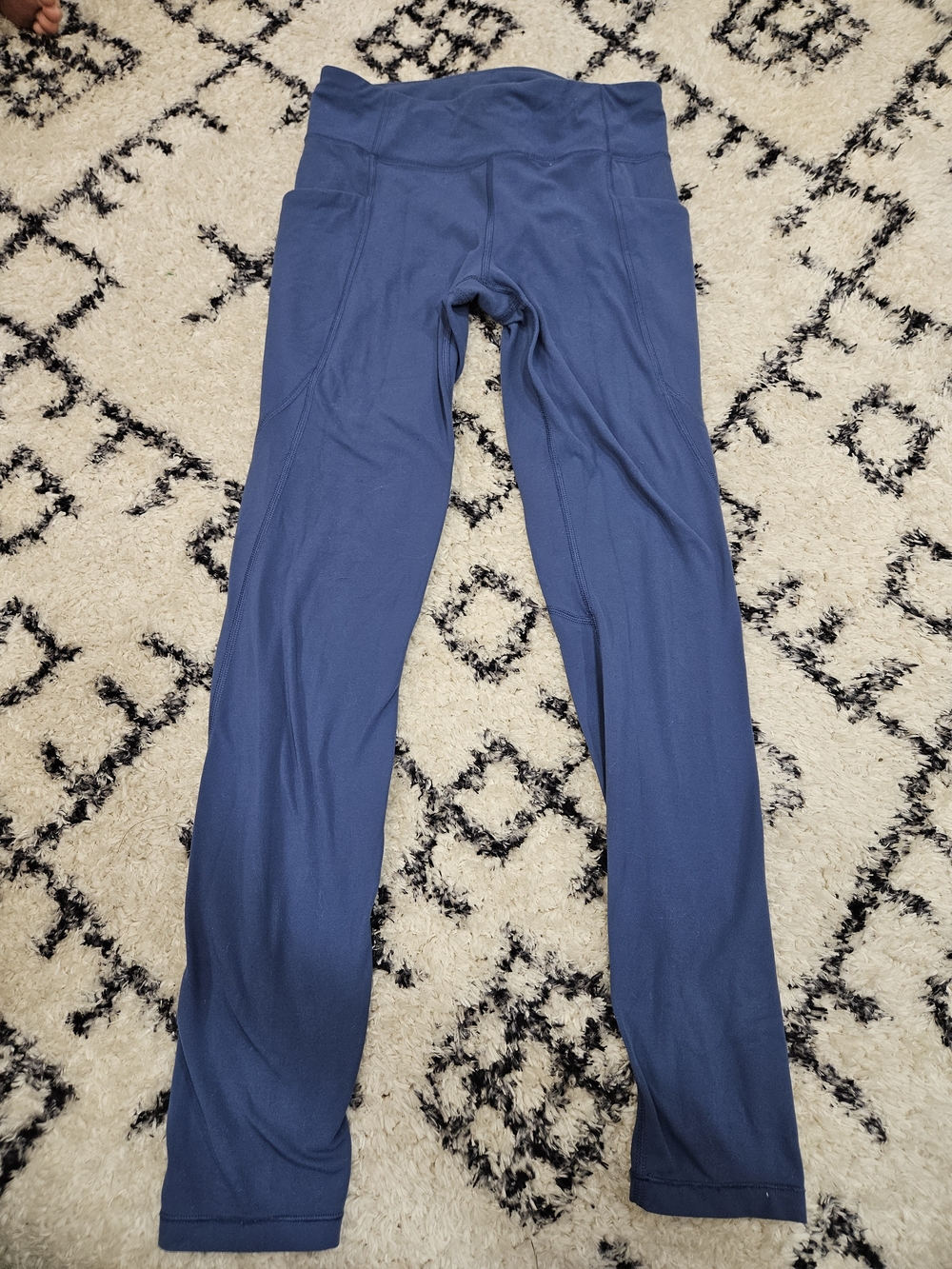High-Rise Kids's Active Leggings in Slate Blue